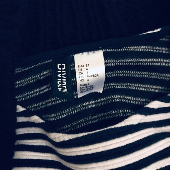 H&M Divided Simple Stripes Skater Dress - Picture 6 of 6